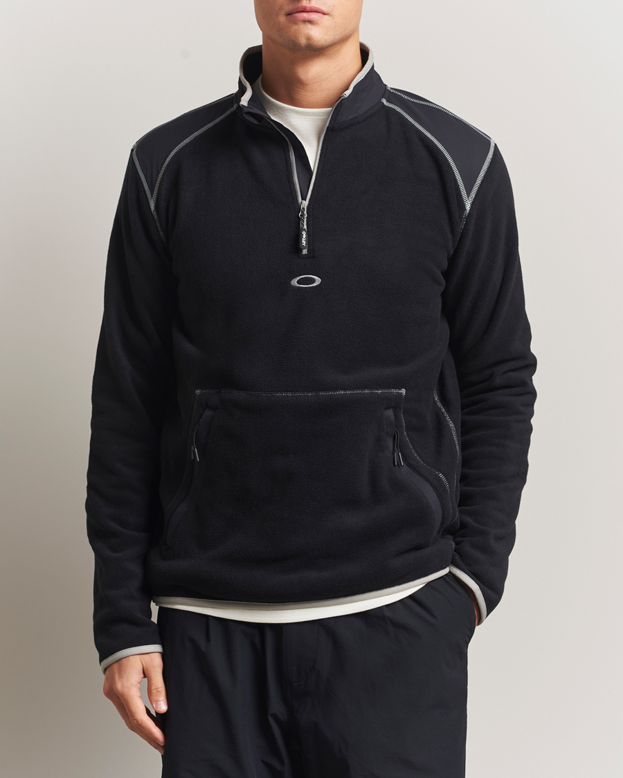 Heren | Truien | Oakley | Butter Tech Half Zip Fleece Black