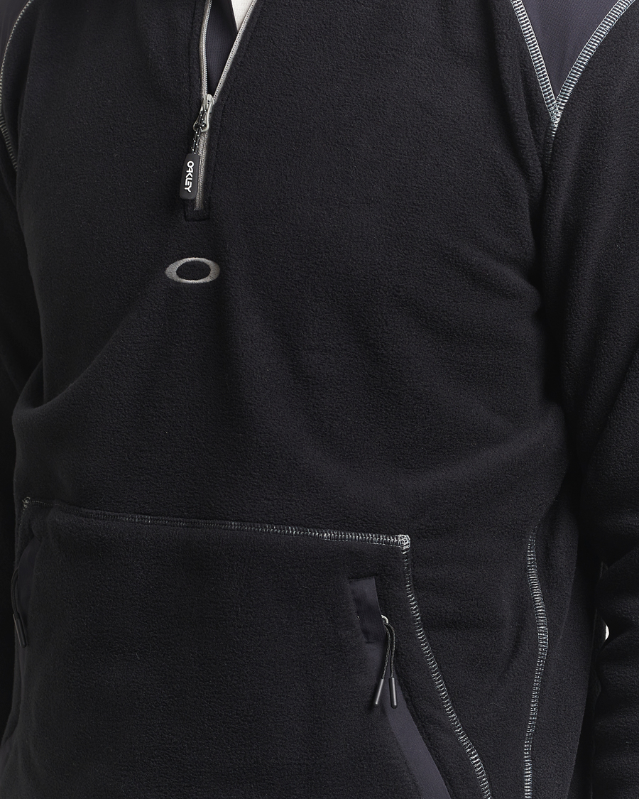 Heren | Truien | Oakley | Butter Tech Half Zip Fleece Black