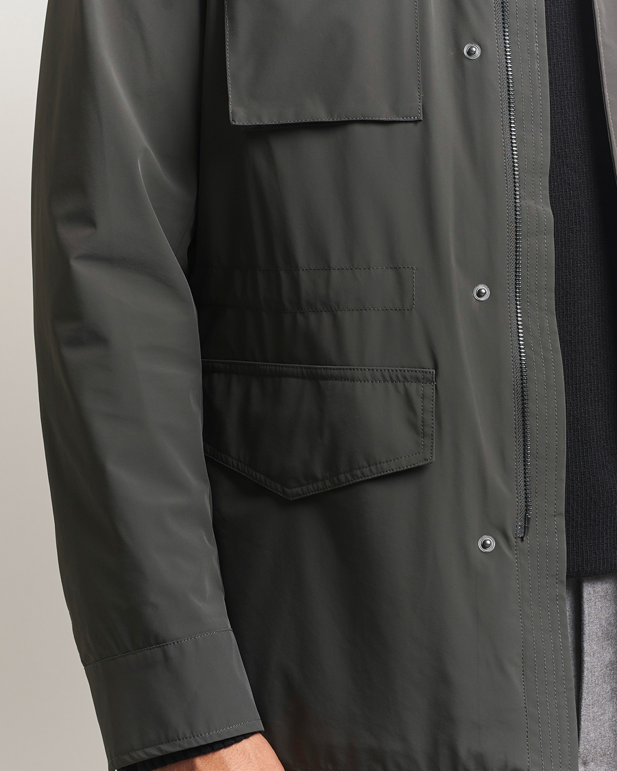 Heren | Jassen | Oscar Jacobson | M65 Nylon Field Jacket Olive