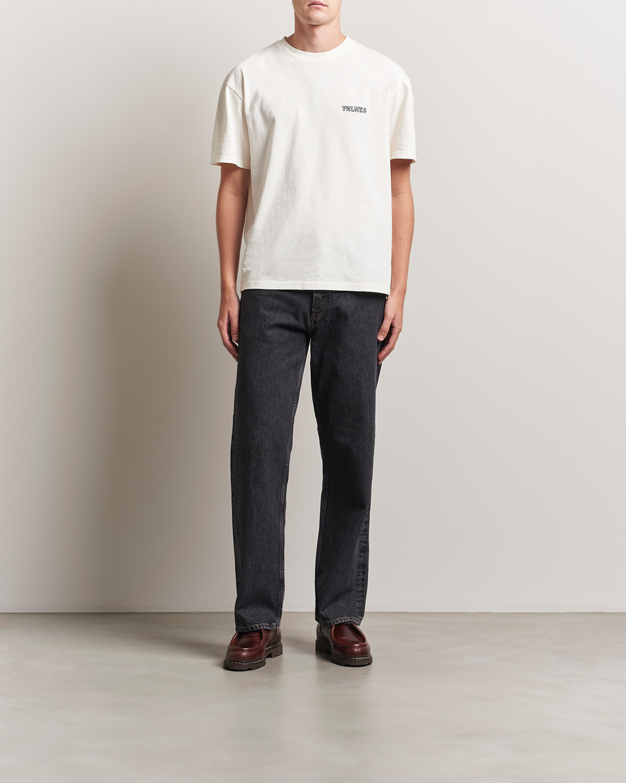 Heren | T-shirts | Palmes | Logo T-Shirt Broken White
