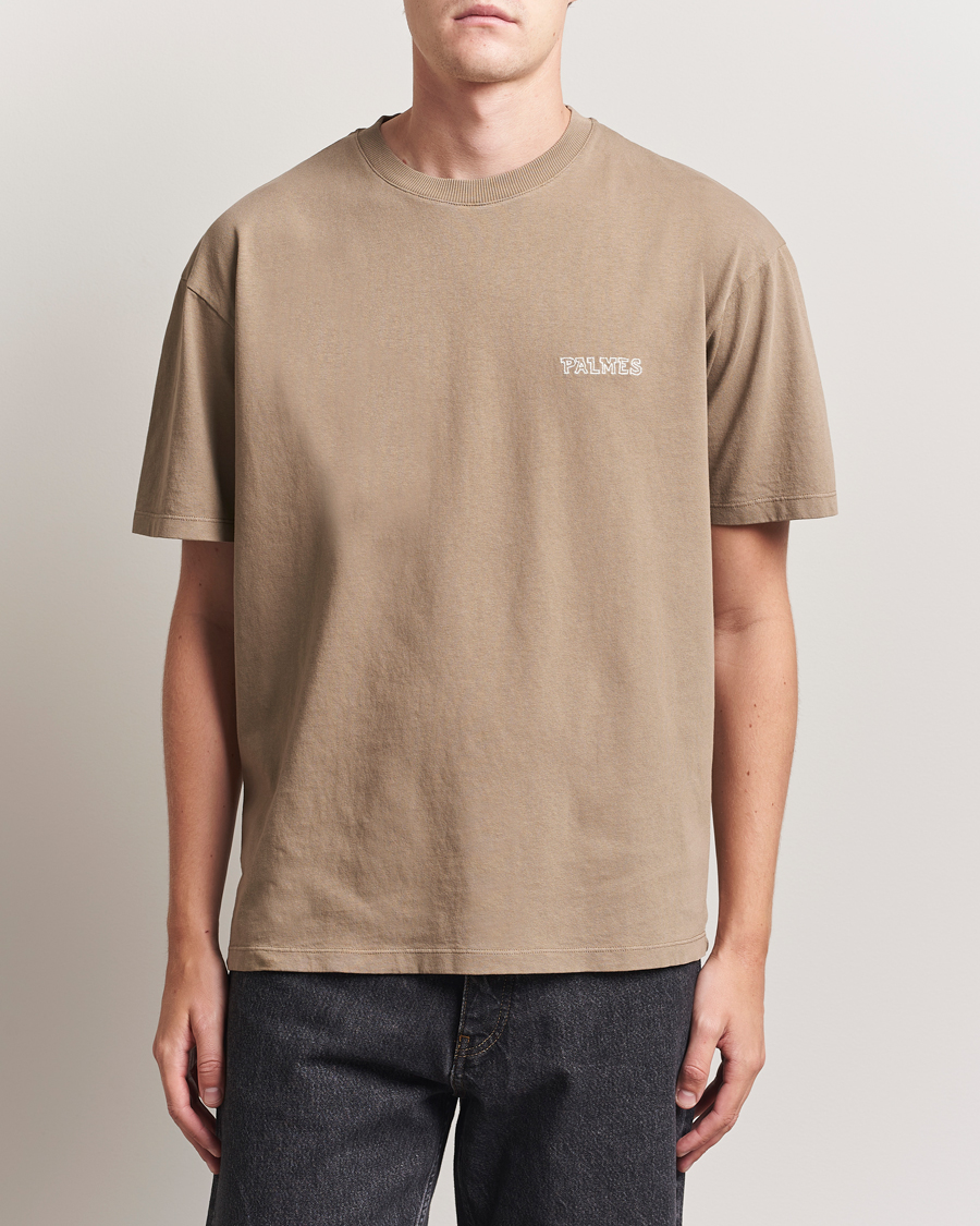Heren | T-shirts | Palmes | Logo T-Shirt Fossil