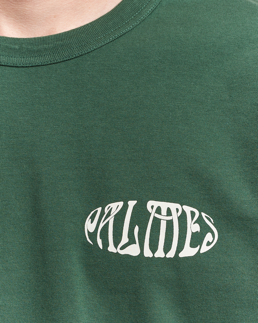 Heren | T-shirts | Palmes | Angels Long Sleeve T-Shirt Dark Green