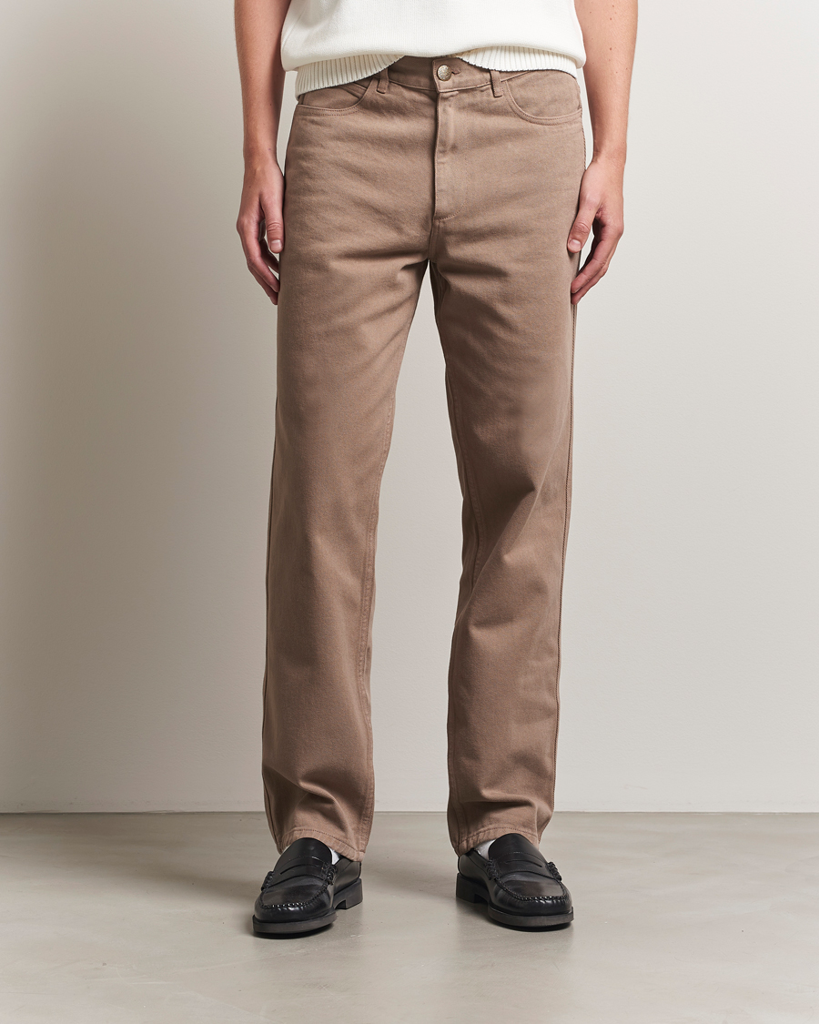 Heren | Broeken | Palmes | Coarse 5-Pocket Trousers Fossil