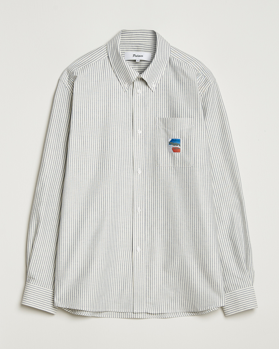 Heren | Overhemden | Palmes | Deuce Oxford Shirt Light Blue Stripe