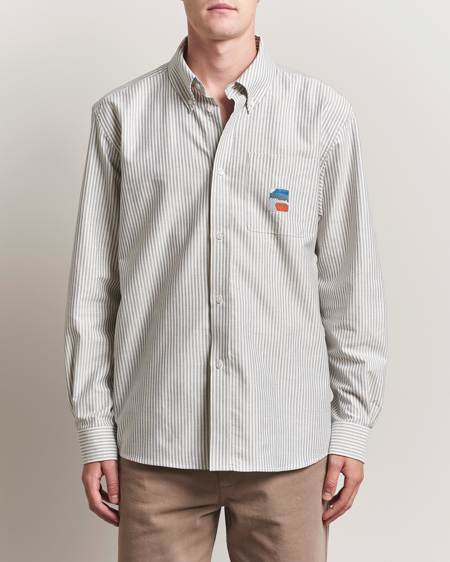 Heren | Overhemden | Palmes | Deuce Oxford Shirt Light Blue Stripe