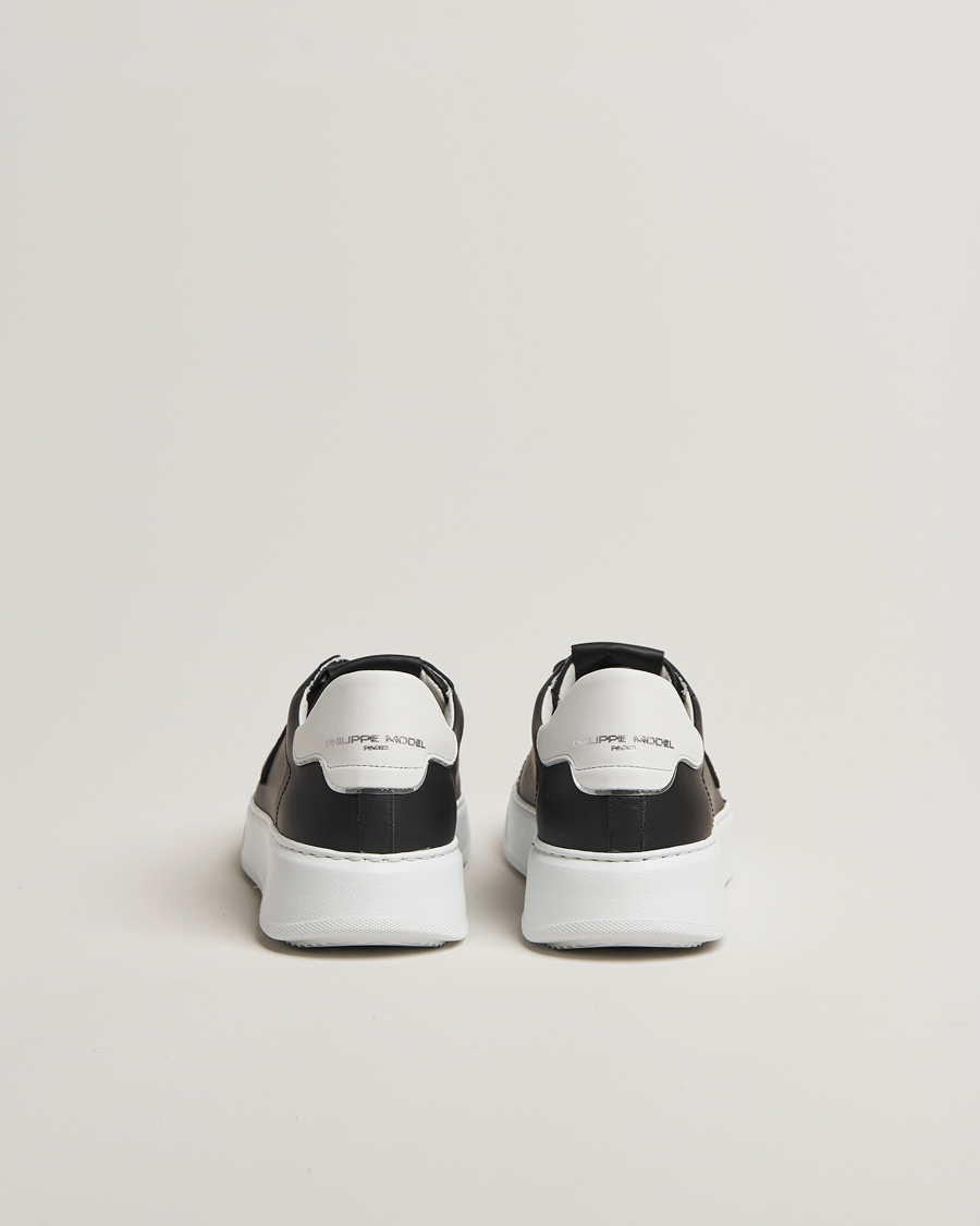 Heren | Sneakers | Philippe Model | Temple Low Top Leather Sneakers Black