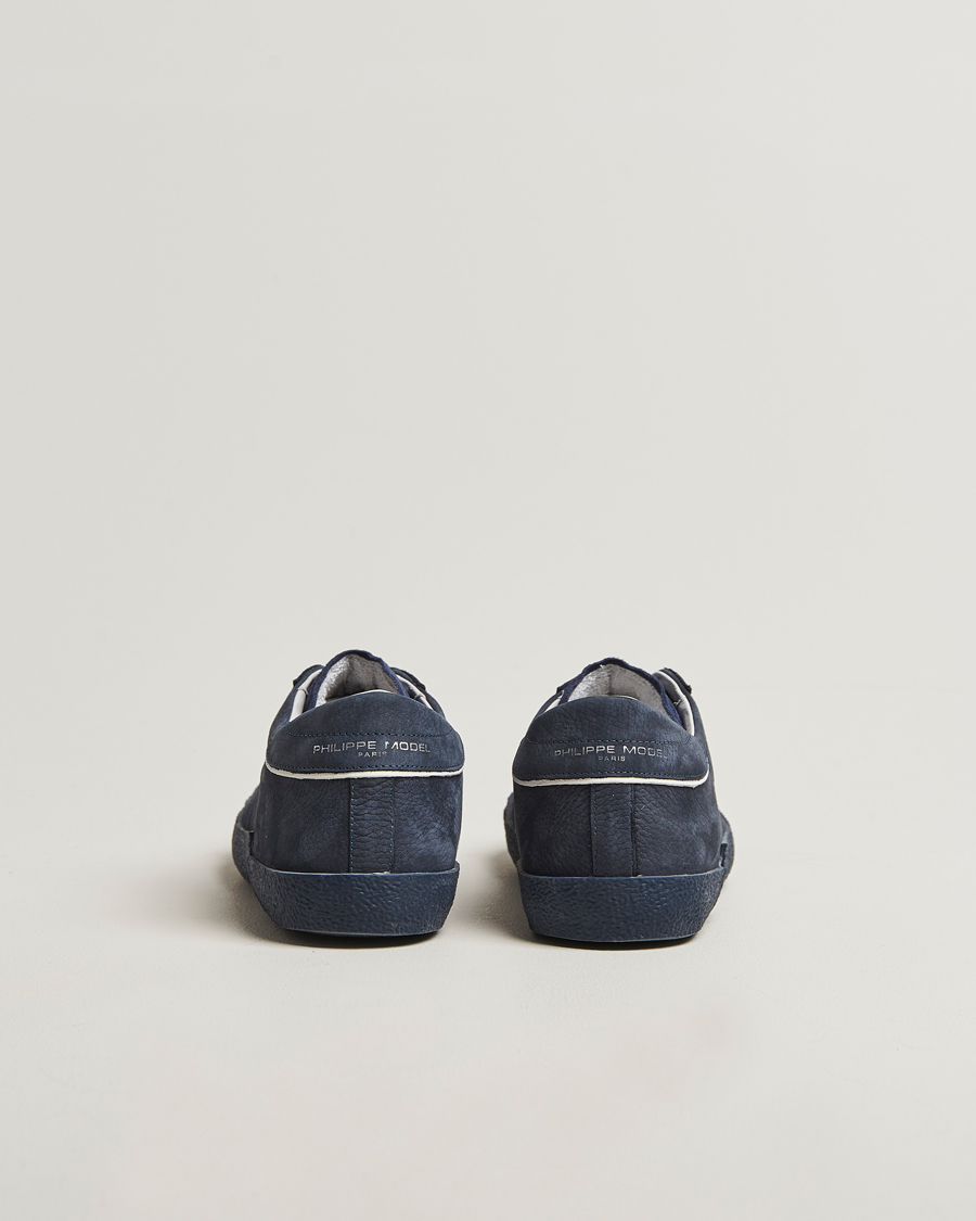 Heren | Sneakers | Philippe Model | Prsx Low Top Vintage Leather Sneakers Navy