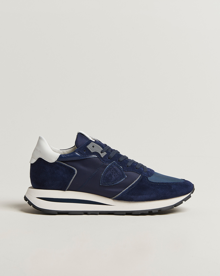 Heren | Sneakers | Philippe Model | Tropez Haute Running Sneakers Navy