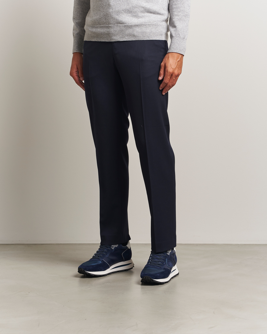 Heren | Sneakers | Philippe Model | Tropez Haute Running Sneakers Navy