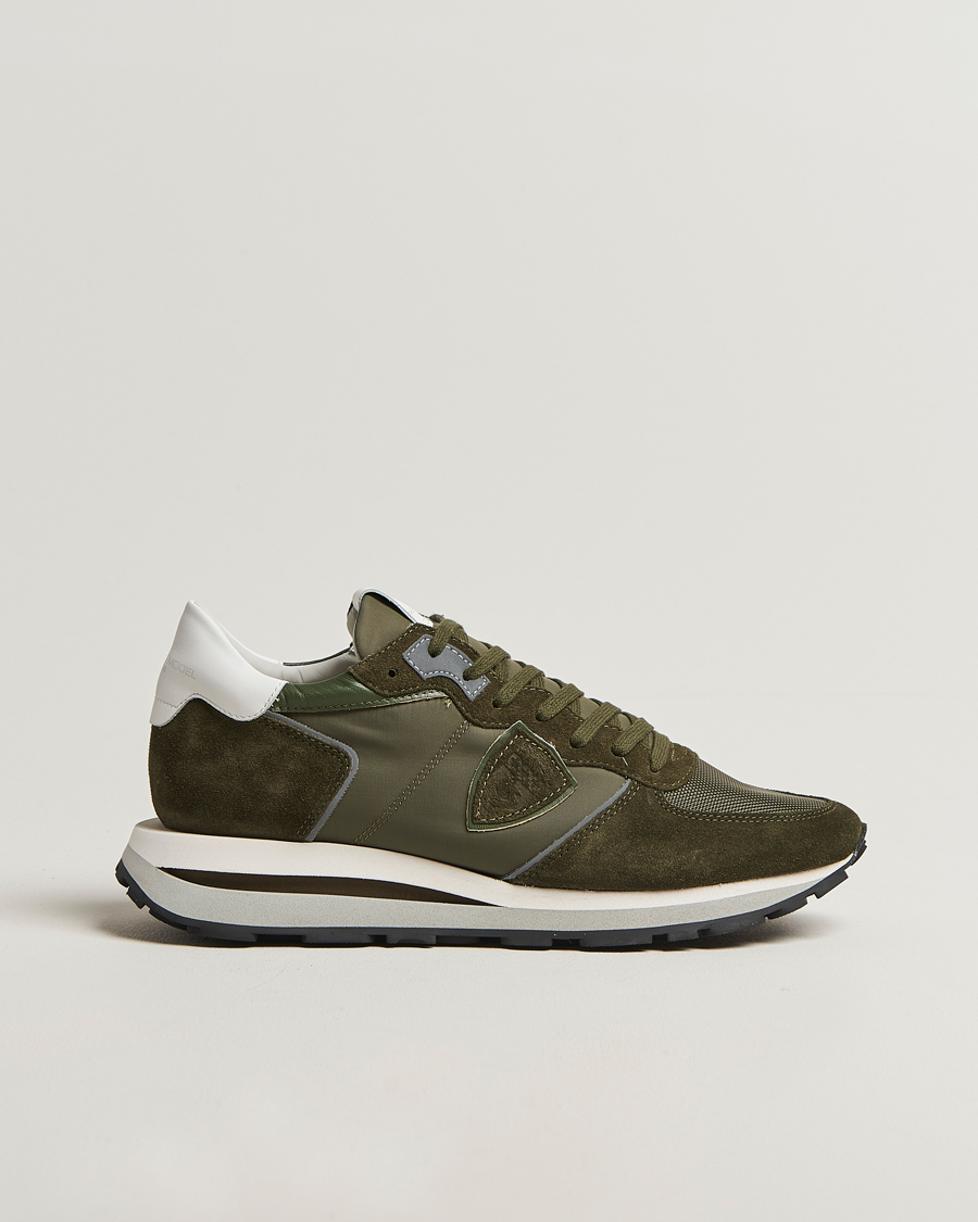 Heren | Sneakers | Philippe Model | Tropez Haute Running Sneakers Military