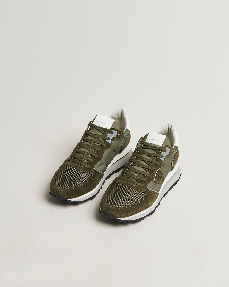 Heren | Sneakers | Philippe Model | Tropez Haute Running Sneakers Military