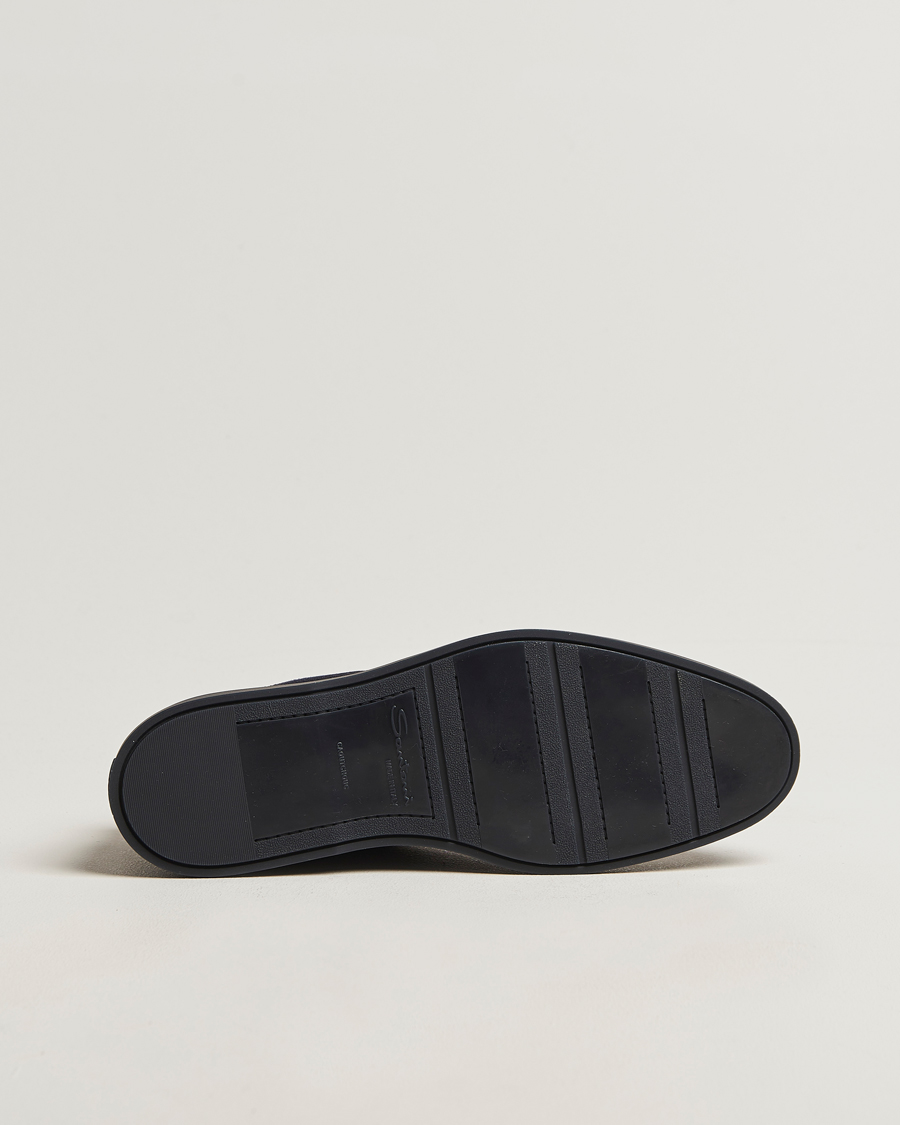Heren | Laarzen | Santoni | Detroit Chukka Boots Navy Suede