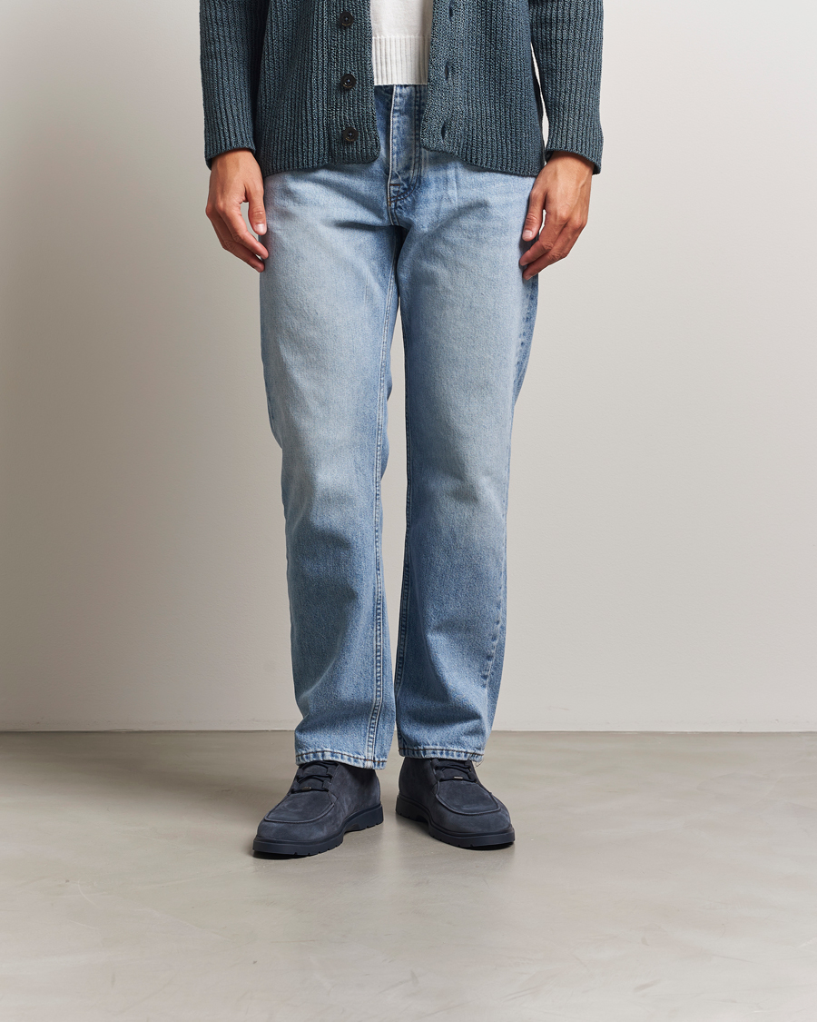 Heren | Laarzen | Tod's | Polacco Moc Desert Boots Navy Suede