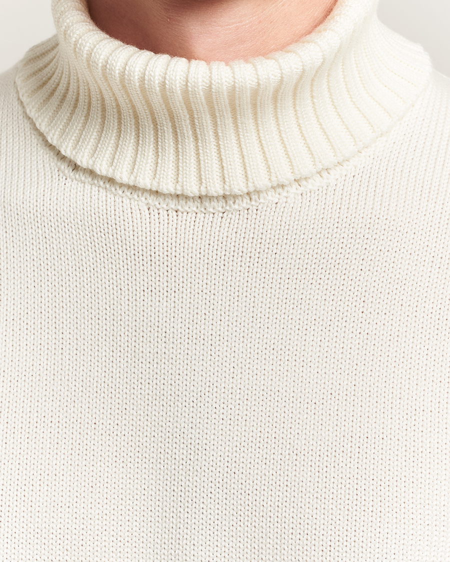 Heren | Truien | Zanone | Virgin Merino Wool Rollneck Latte