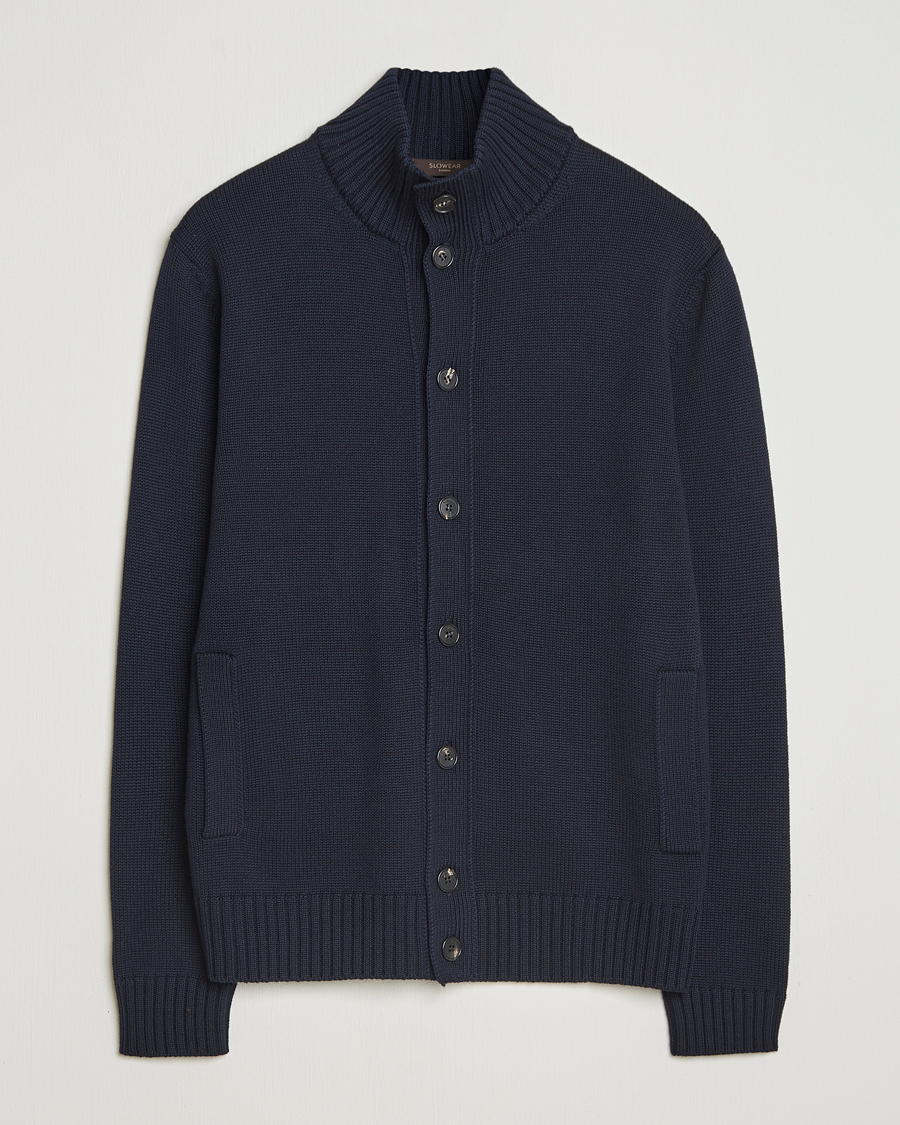 Heren | Truien | Zanone | Virgin Merino Wool Chioto Navy