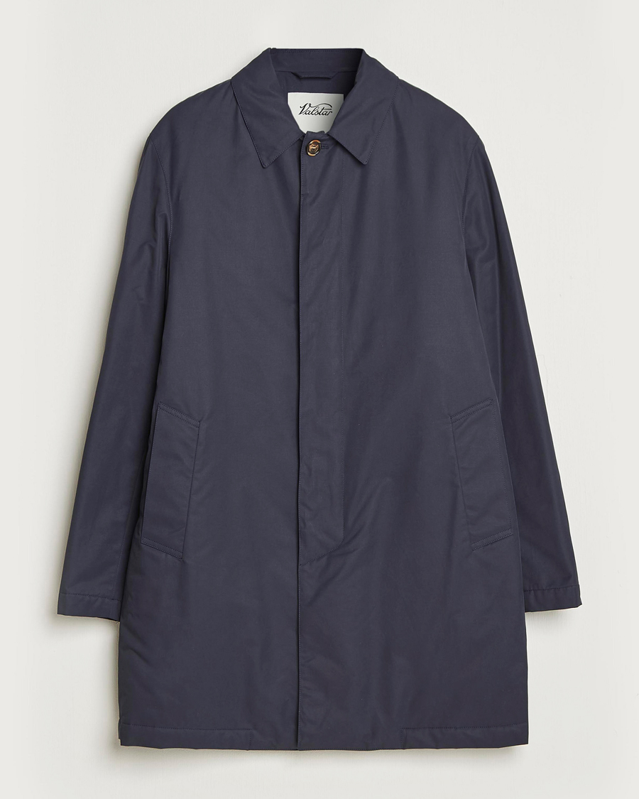 Heren | Jassen | Valstar | Milano Padded Rain Coat Navy