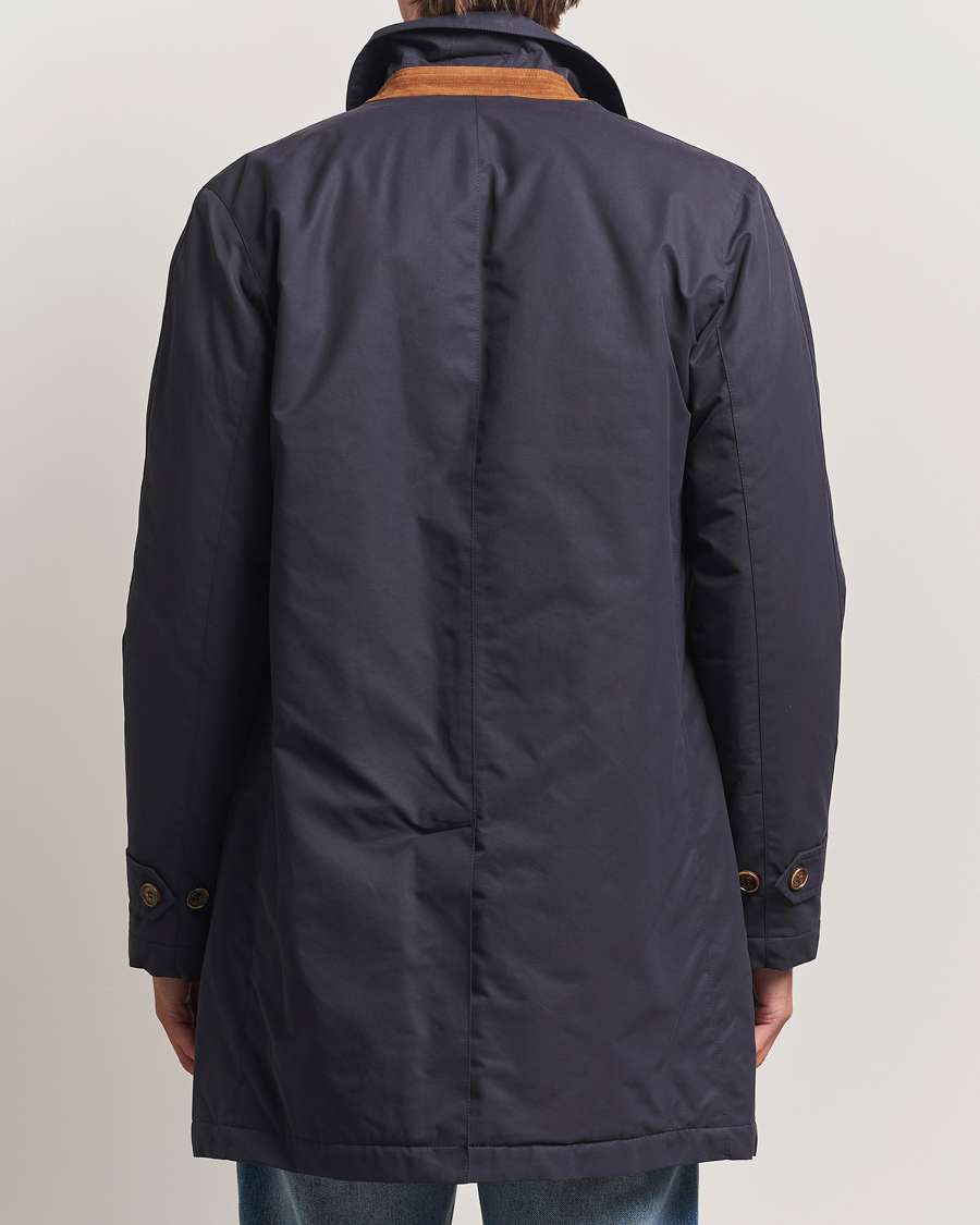Heren | Jassen | Valstar | Milano Padded Rain Coat Navy