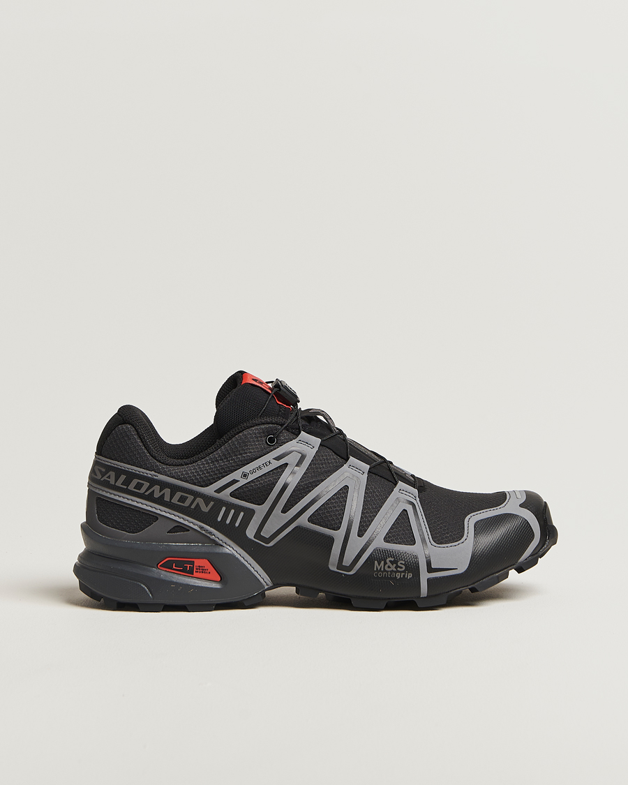 Heren | Wandel schoenen | Salomon | Speedcross 3 GTX Sneakers Black/Asphalt