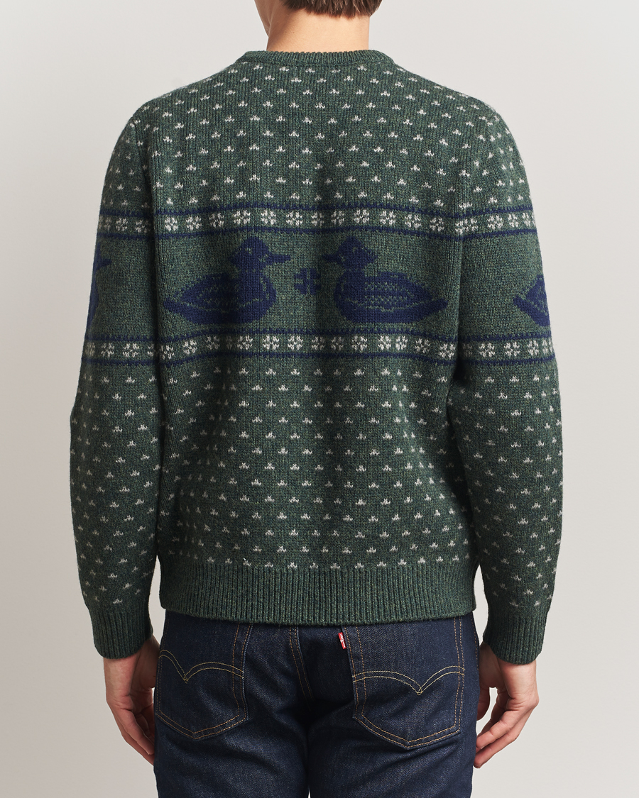 Heren | Truien | Pendleton | Wool Duck Sweater Green