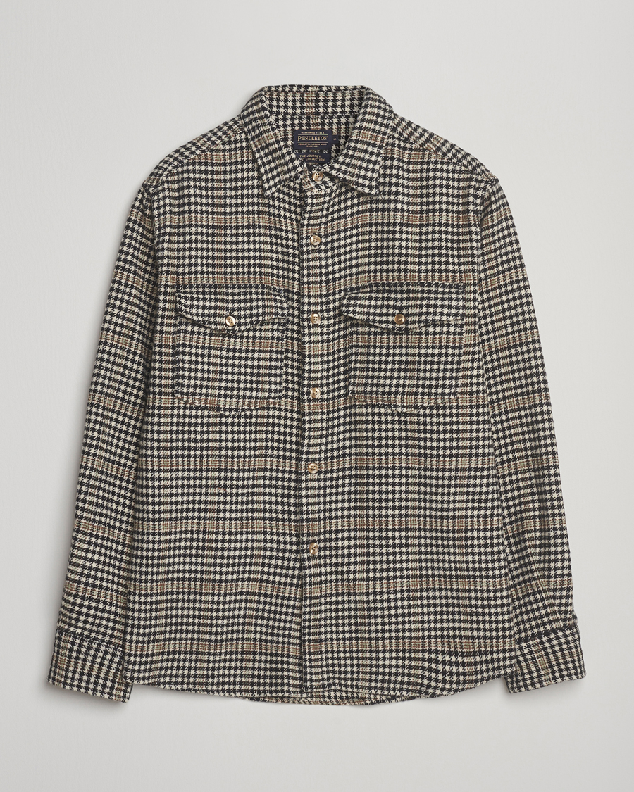 Heren | Overhemden | Pendleton | Big Pocket Shirt White Check