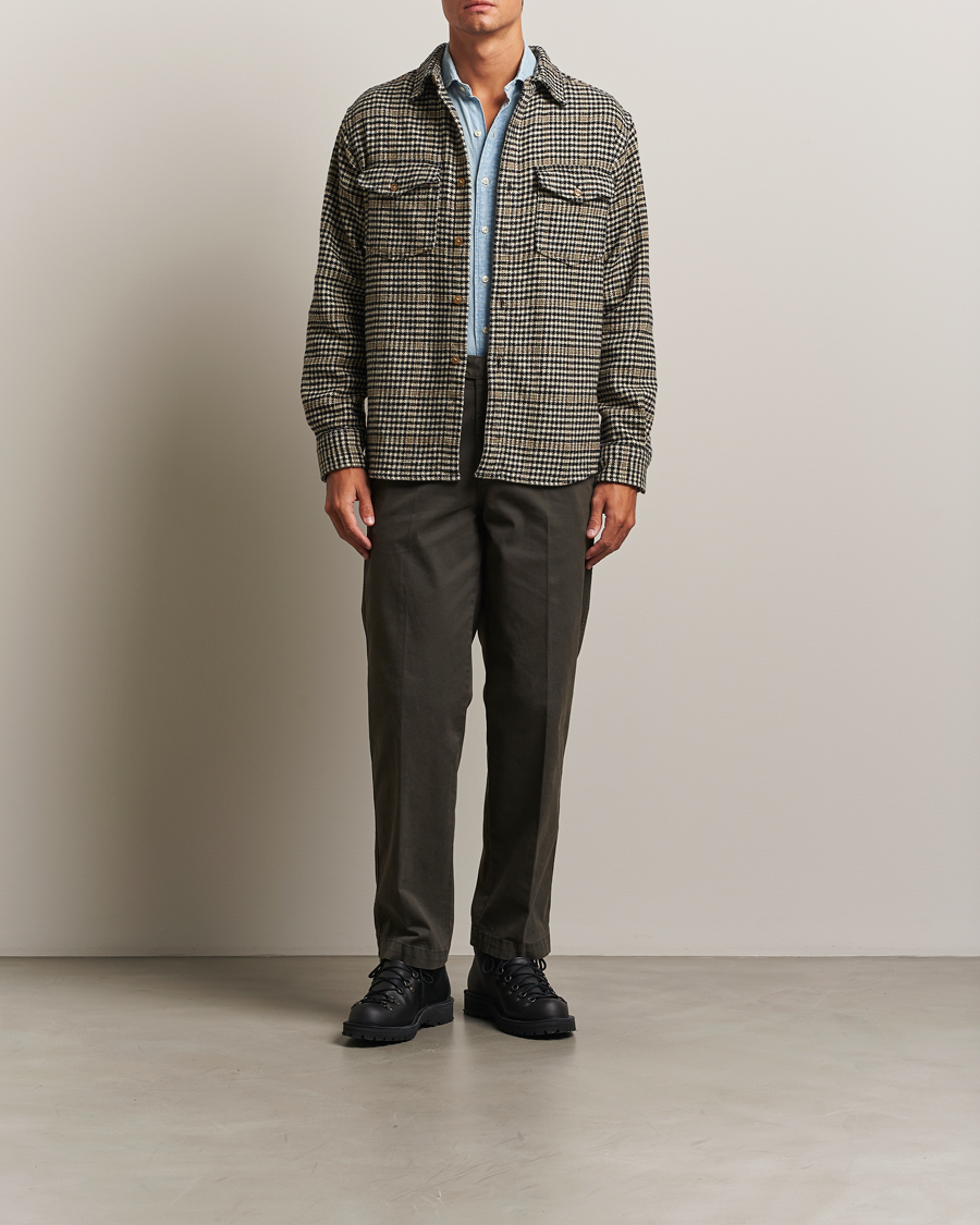 Heren | Overhemden | Pendleton | Big Pocket Shirt White Check