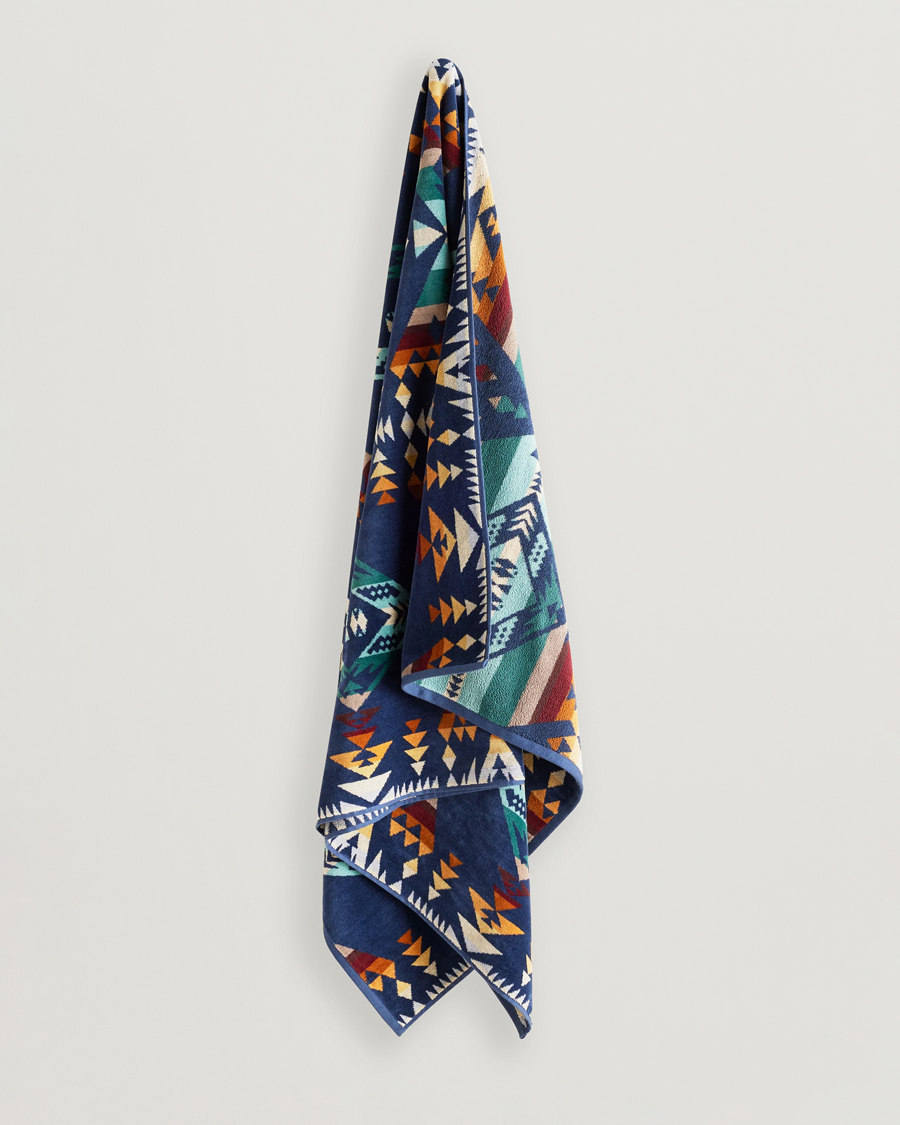 Heren | Stoffen | Pendleton | Oversized Jacquard Spa Towel Diamond Peak