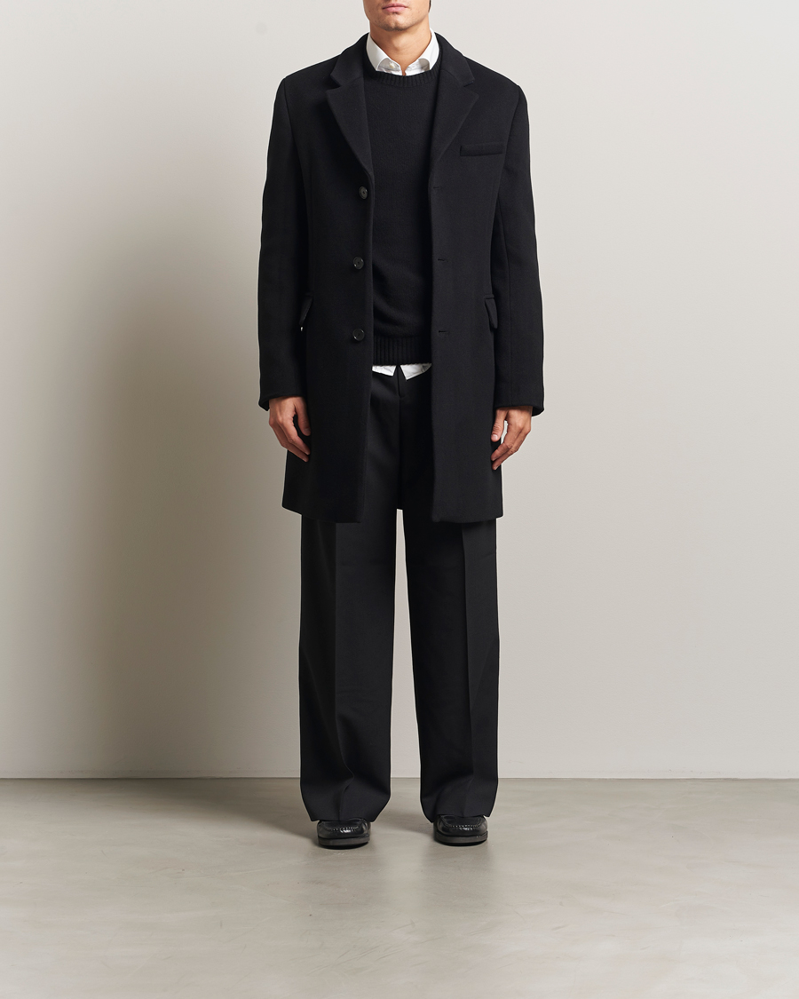 Heren | Jassen | Filippa K | William Wool Coat Black