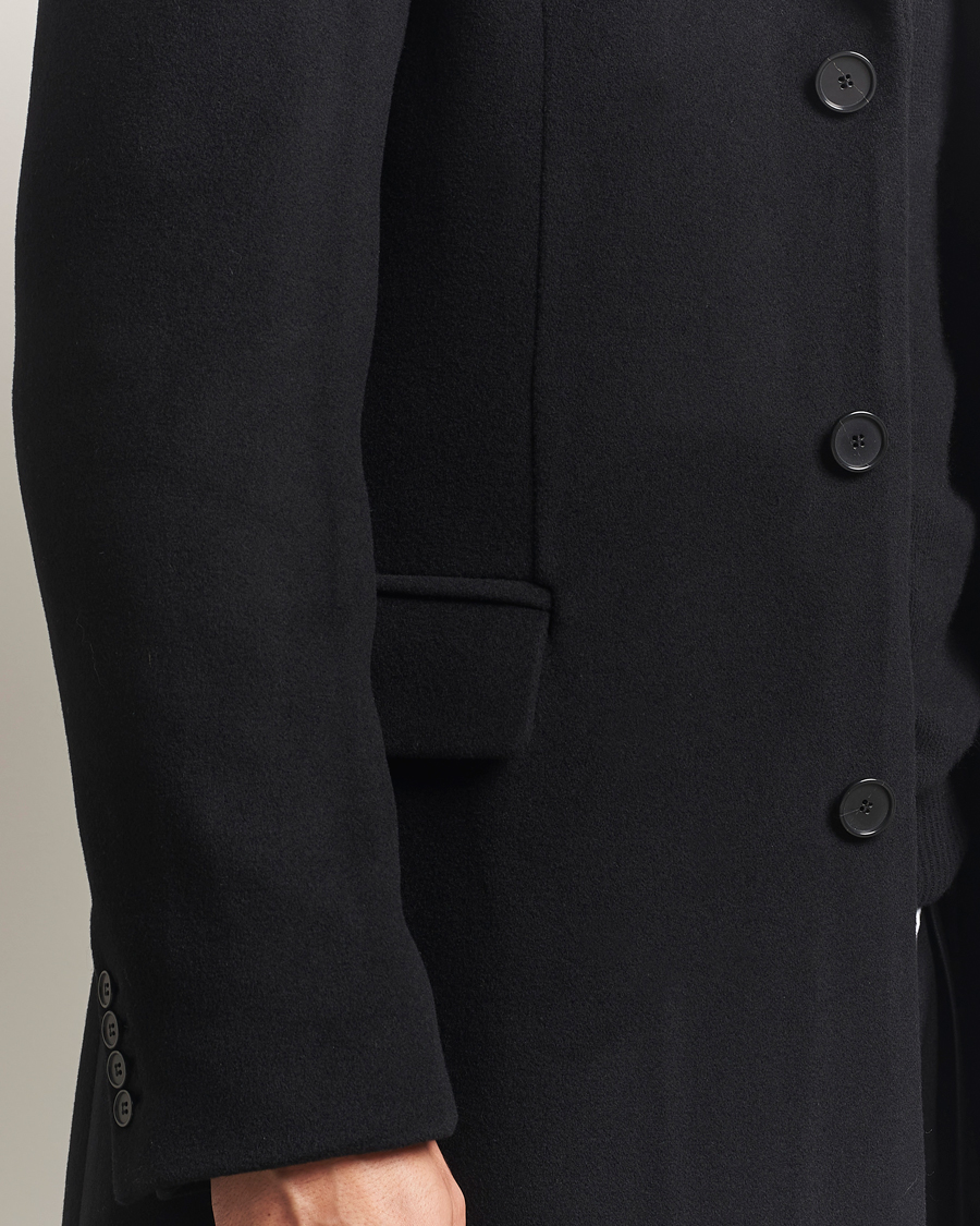 Heren | Jassen | Filippa K | William Wool Coat Black