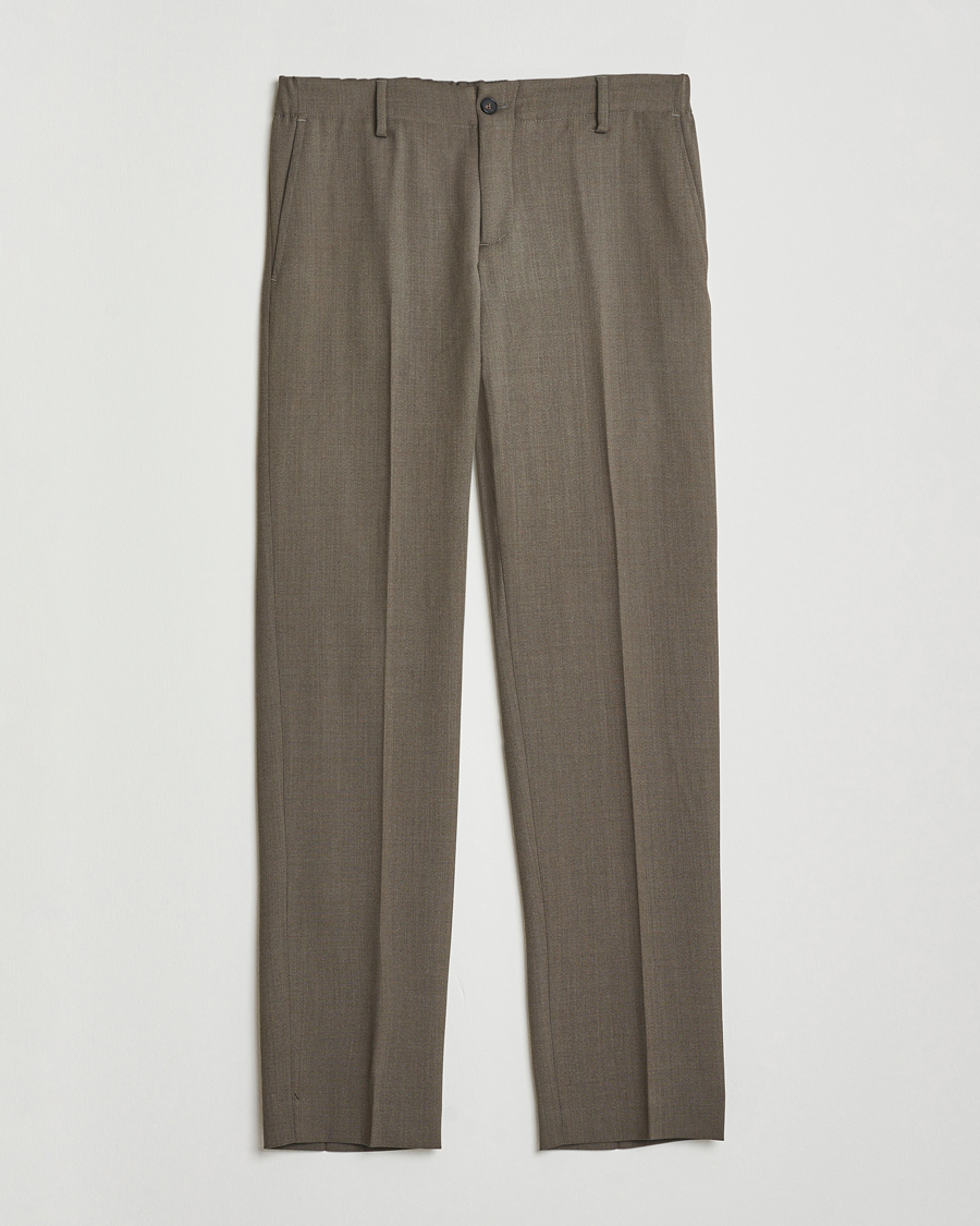 Heren | Broeken | Filippa K | Troy Tailored Drawstring Trousers Driftwood