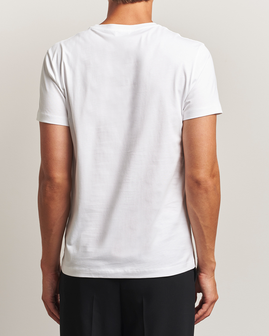Heren | T-shirts | Filippa K | Lightweight Cotton Crew Neck T-Shirt White