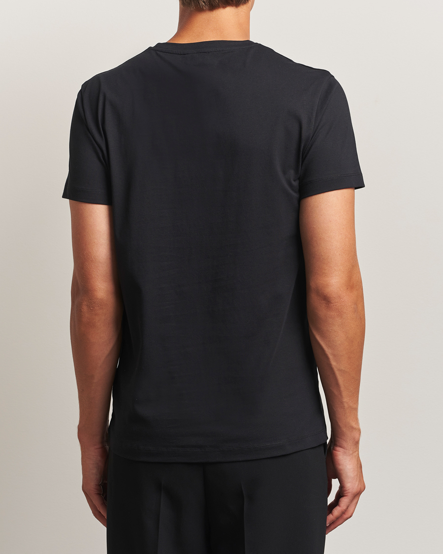 Heren | T-shirts | Filippa K | Lightweight Cotton Crew Neck T-Shirt Black