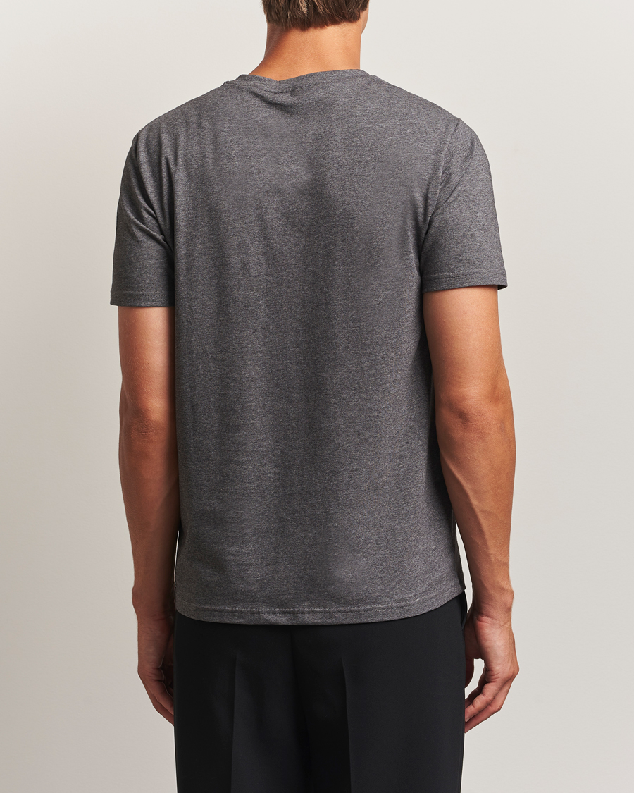 Heren | T-shirts | Filippa K | Soft Lycra T-Shirt Anthracite Melange