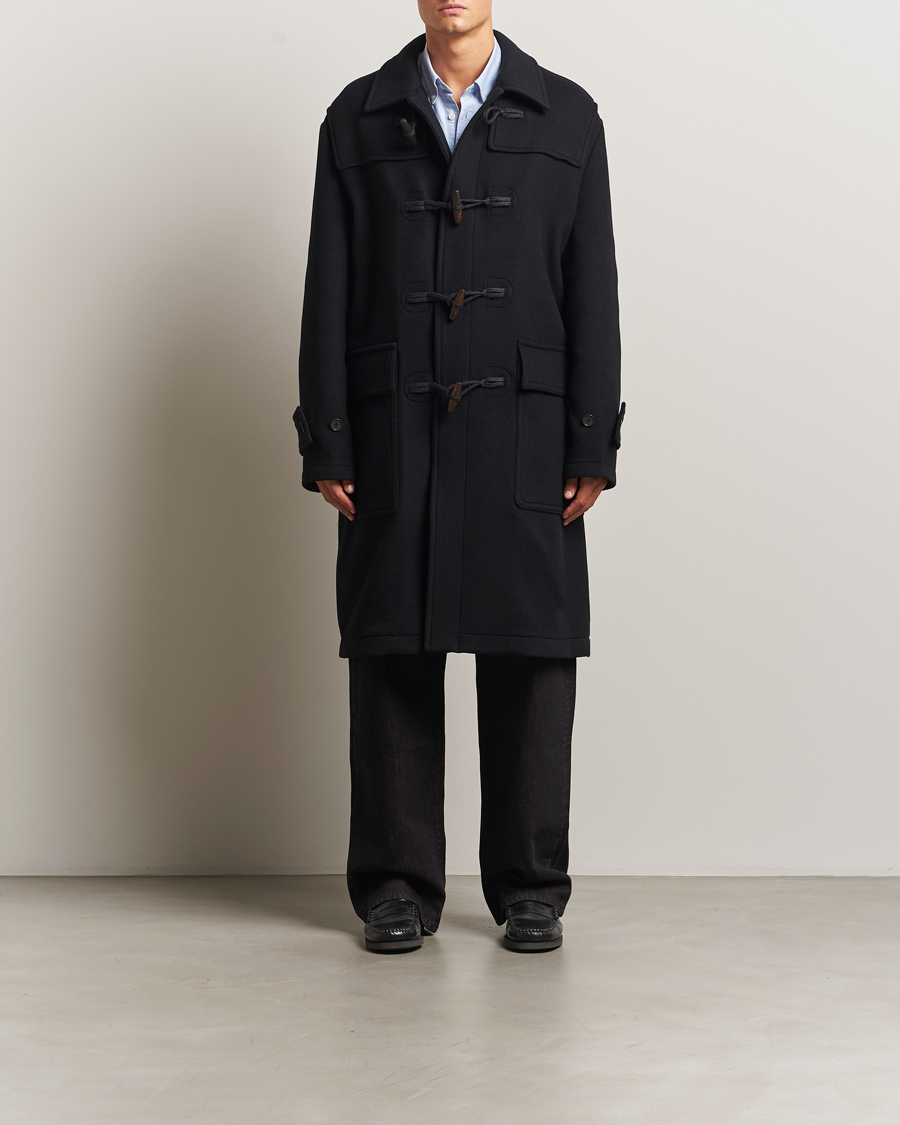 Heren | Jassen | Filippa K | Monty Wool Duffle Coat Black