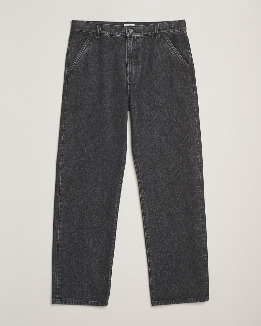 Heren | Overhemden | Filippa K | Loose Fit Workwear Jeans Washed Black