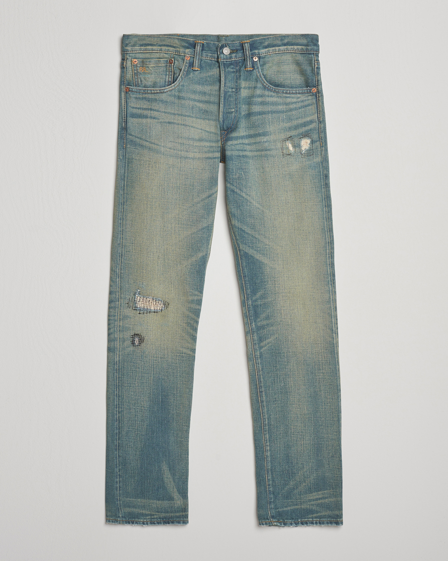 Heren | Jeans | RRL | Slim Fit 5-Pocket Denim Ridgway Wash