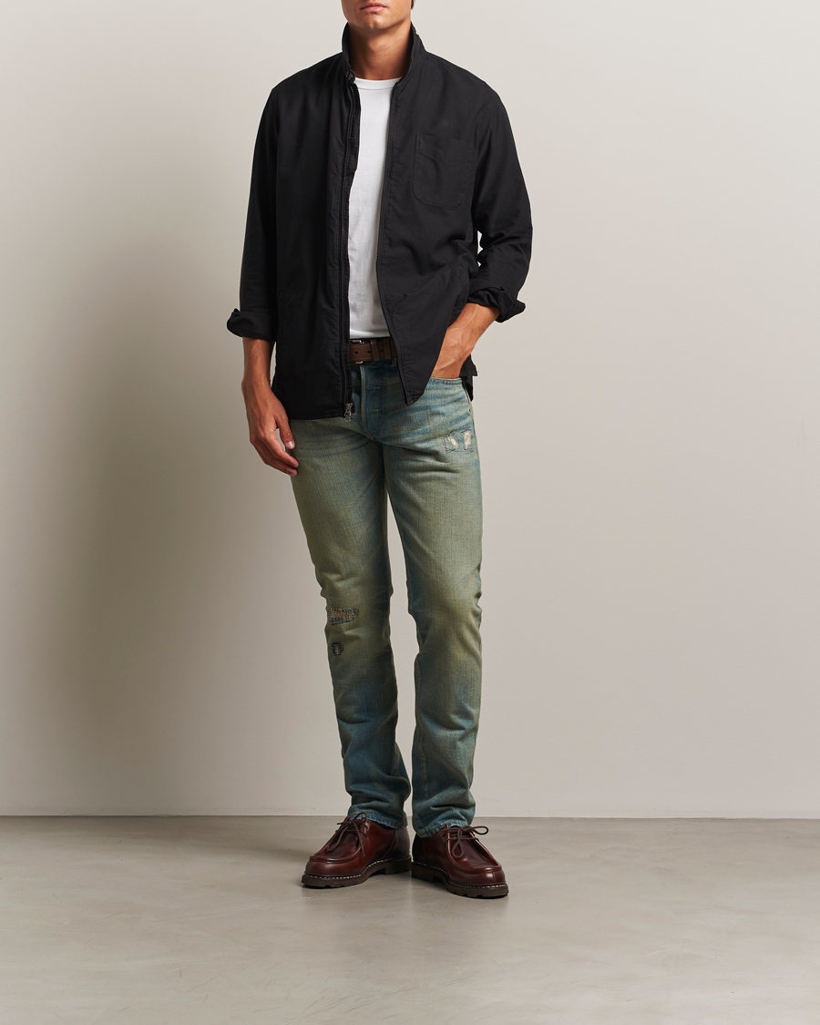 Heren | Jeans | RRL | Slim Fit 5-Pocket Denim Ridgway Wash