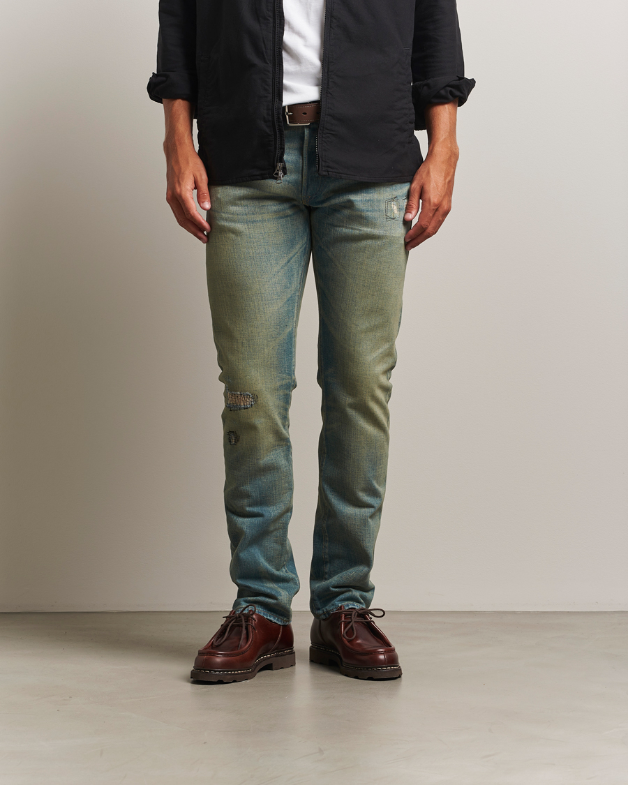 Heren | Jeans | RRL | Slim Fit 5-Pocket Denim Ridgway Wash