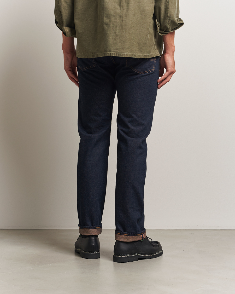 Heren | Jeans | RRL | Straight Leg 5-Pocket Denim Once Washed