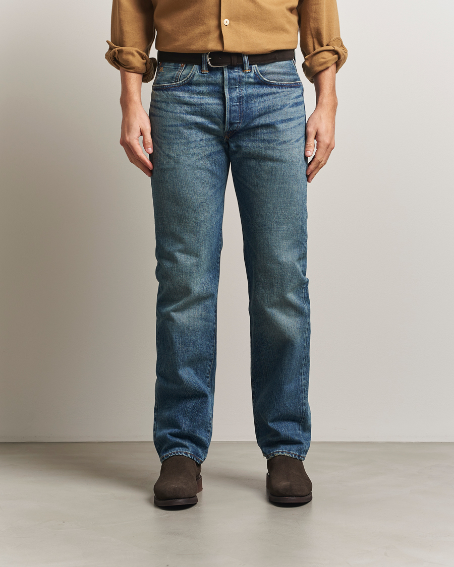 Heren | Jeans | RRL | Straight Leg 5-Pocket Denim Hillsview Wash