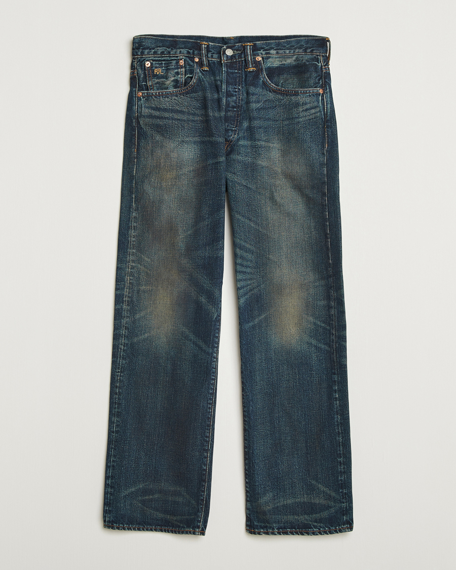 Heren | Jeans | RRL | Vintage Five 5-Pocket Denim Grandfalls Wash
