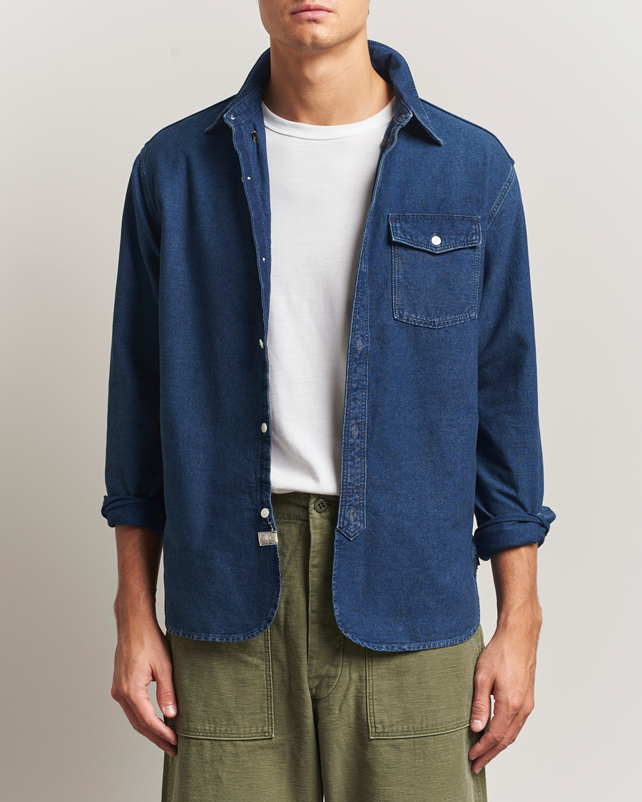 Heren | Overhemden | RRL | Oxford Denim Shirt Indigo