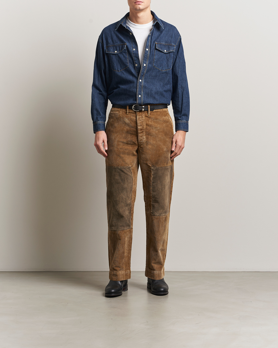 Heren | Broeken | RRL | Repaired Field Chino Faded Tan