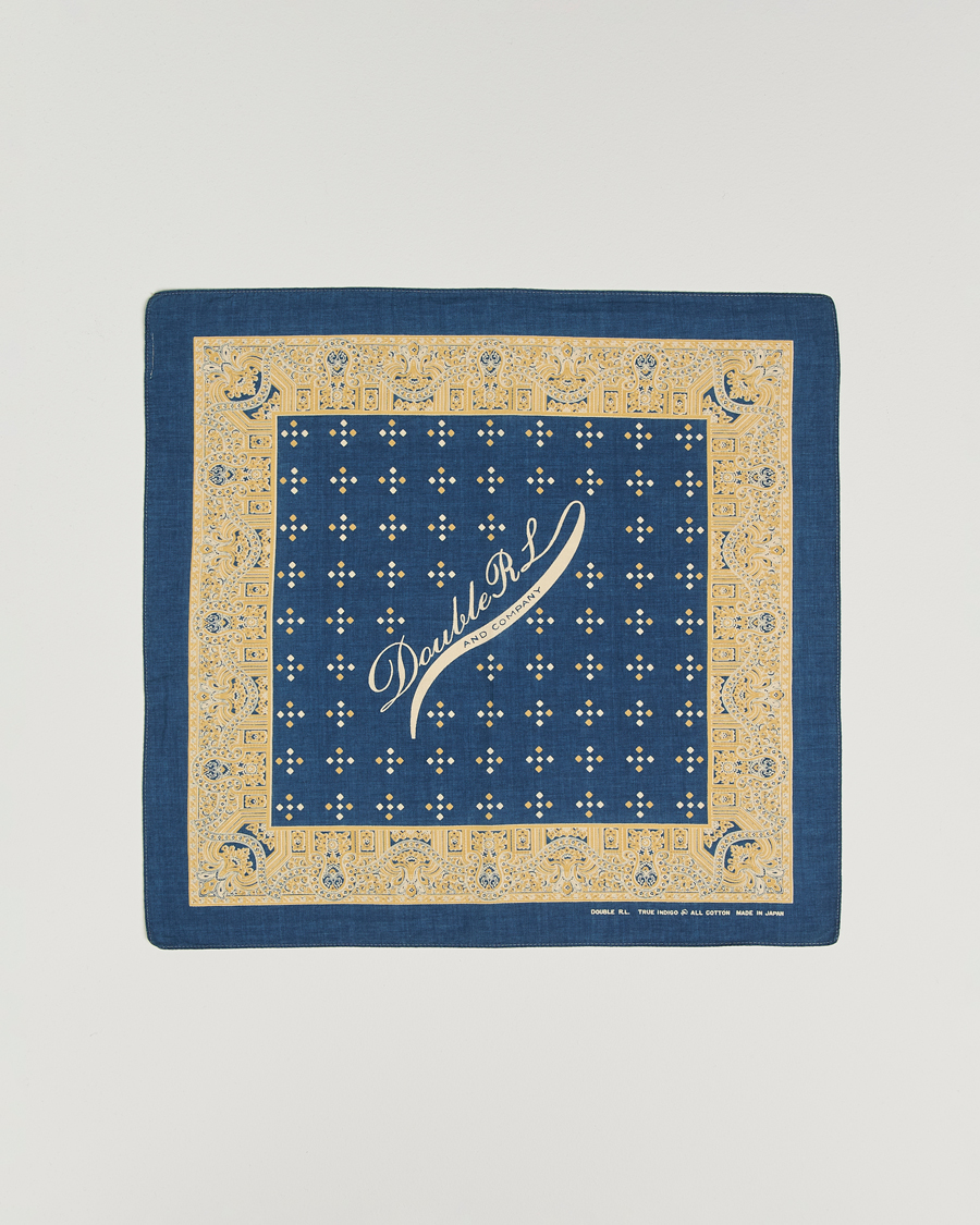Heren | Pochets | RRL | Diamond Bandana Indigo/Cream