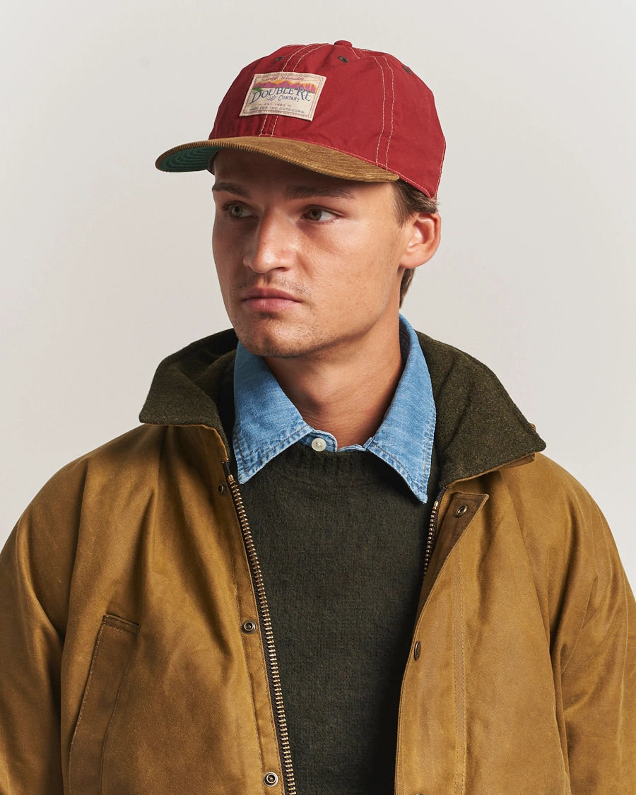 Heren | Hoeden en petten | RRL | Sportsman Cap Vintage Red