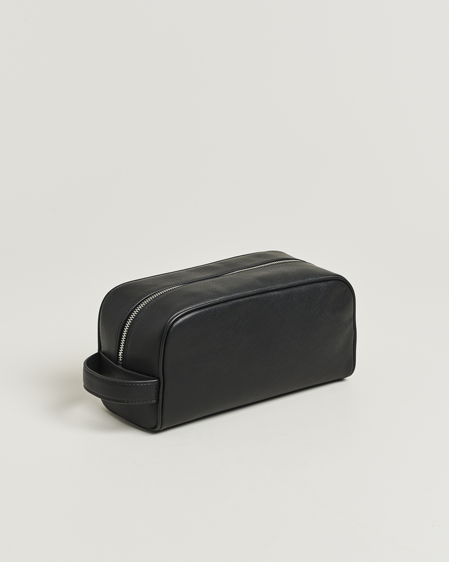 Heren | Tassen | Polo Ralph Lauren | Saffiano Leather Washbag Black