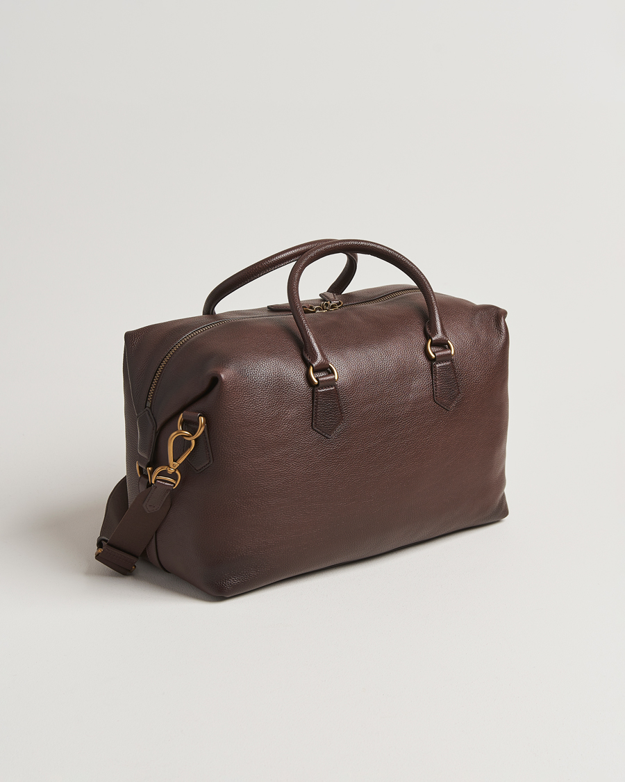 Heren | Tassen | Polo Ralph Lauren | Polo Ralph LaurenPebble Leather Duffle BagDark Brown