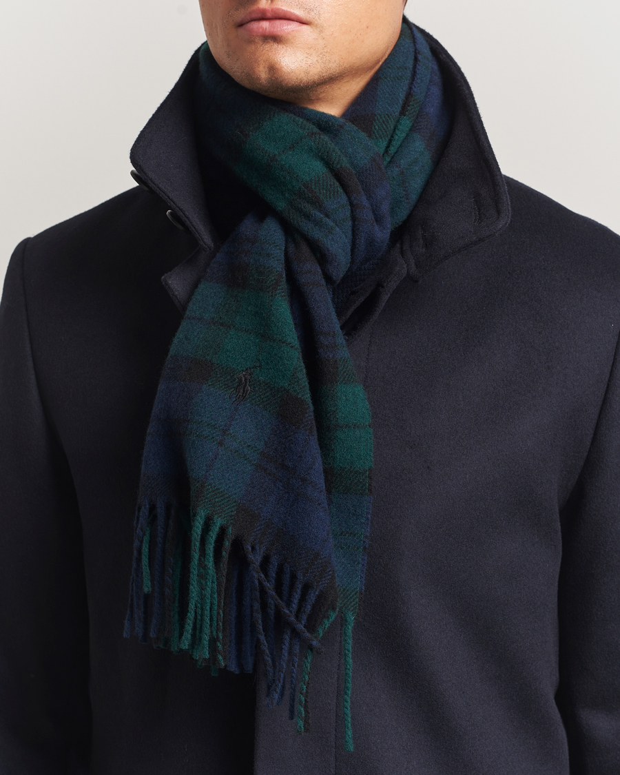 Heren | Polo Ralph Lauren Classic Wool Scarf Blackwatch | Polo Ralph Lauren | Classic Wool Scarf Blackwatch
