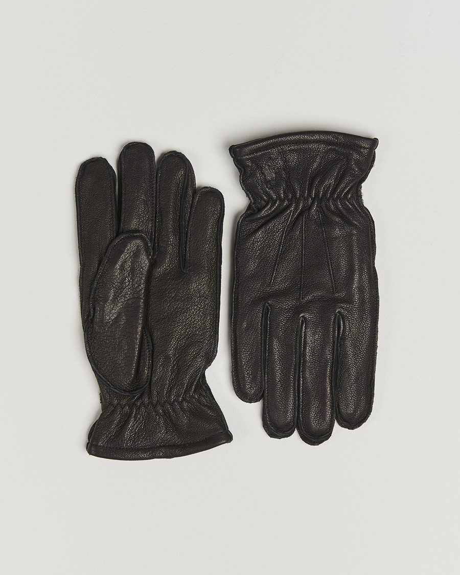 Heren | Handschoenen | Polo Ralph Lauren | Full Grain Leather Gloves Black