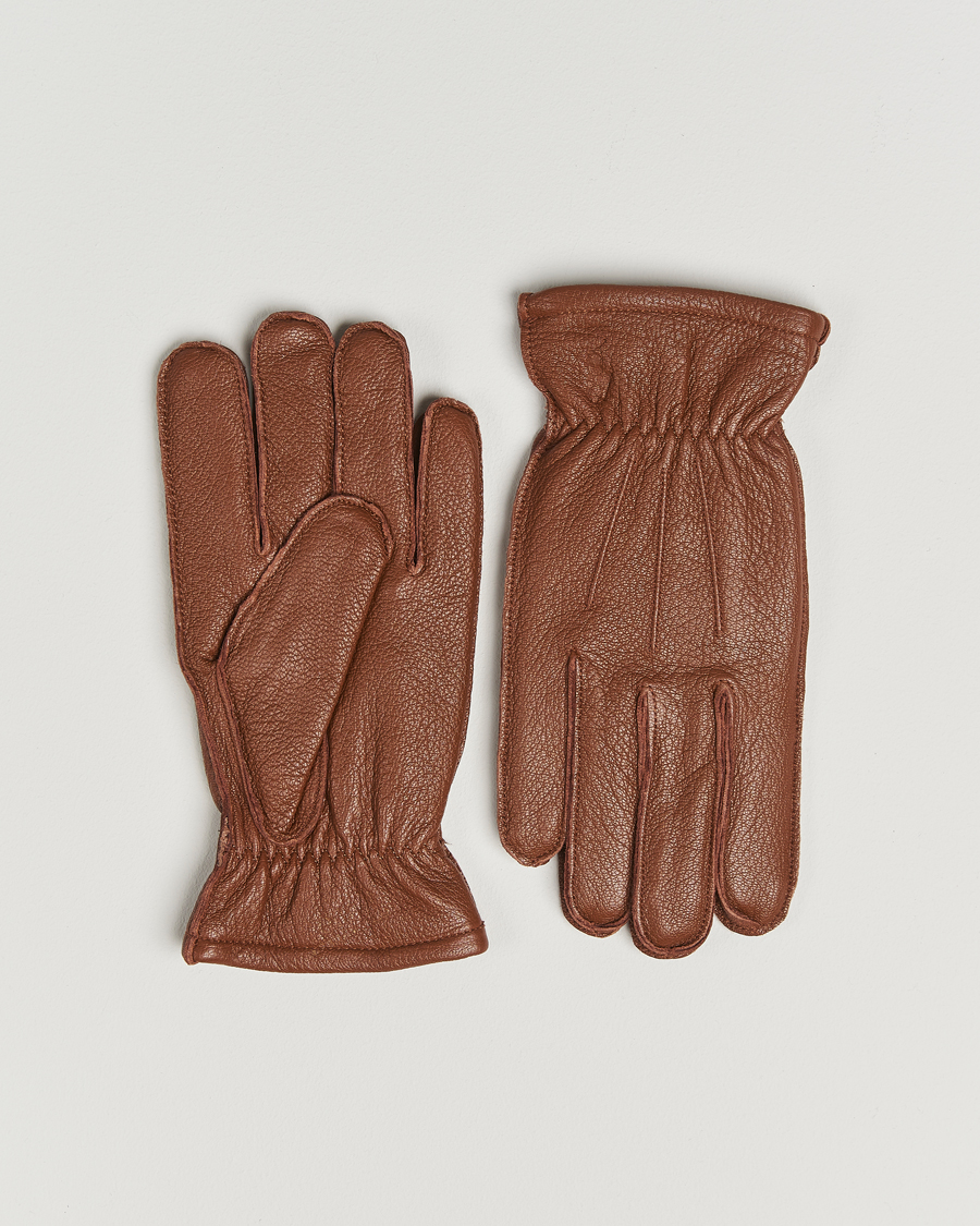 Heren | Handschoenen | Polo Ralph Lauren | Full Grain Leather Gloves Caramel