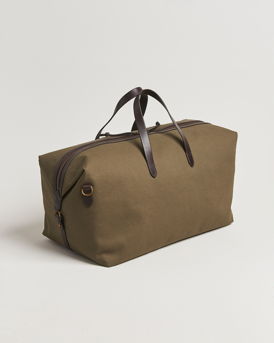 Heren | Tassen | Polo Ralph Lauren | Medium Canvas Duffle Bag Defender Green/Brown